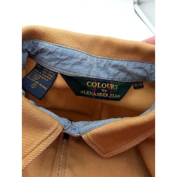 Colours By Alexander Julian Jacket Medium‎ Vintage 90s Corduroy Bi-Swing Chore - Picture 9 of 10